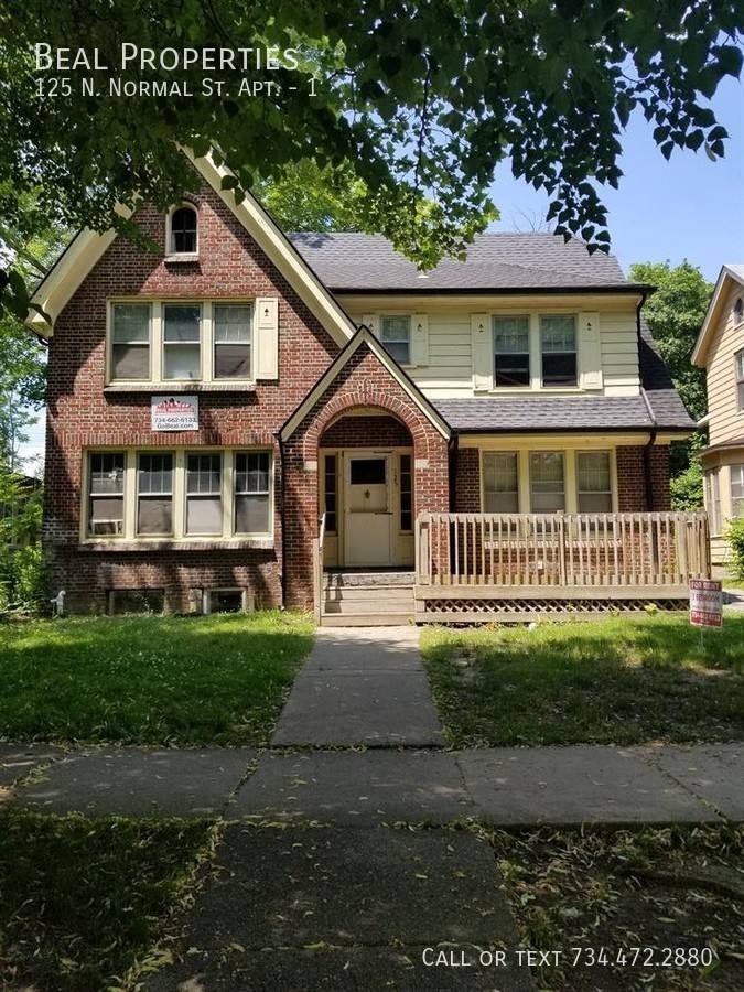 Apartment for rent at 125 N Normal St #1, Ypsilanti, MI 48197