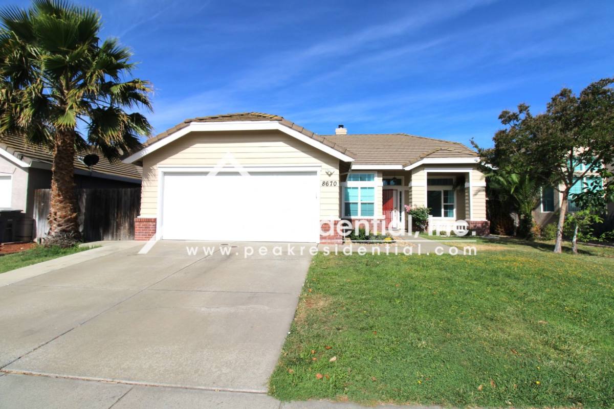 House for rent at 8670 Summer Sun Way, Elk Grove, CA 95624