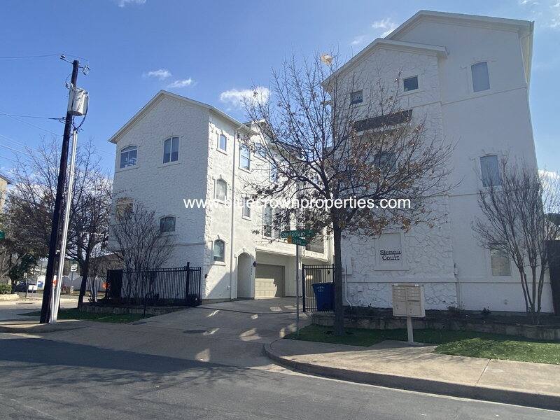 Townhouse for rent at 1533 Sienna Court, Dallas, TX 75204
