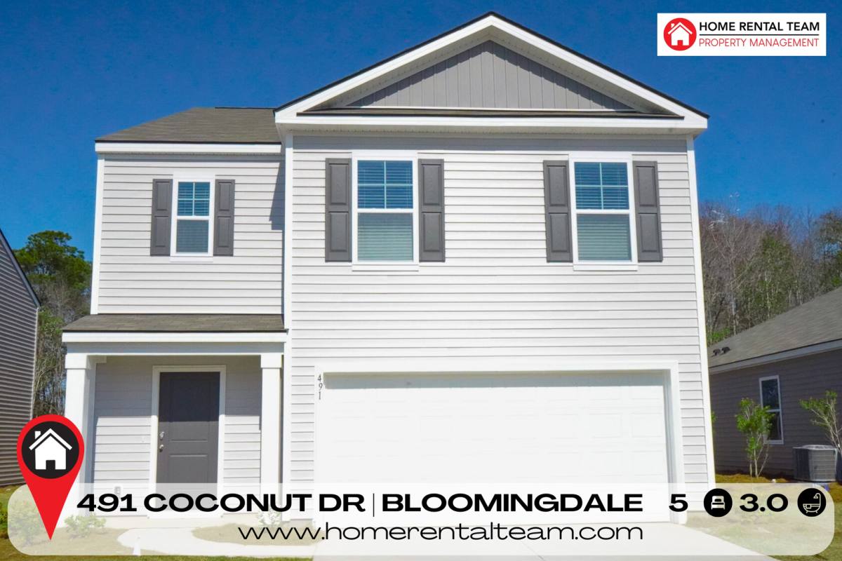 House for rent at 491 Coconut Dr, Bloomingdale, GA 31302