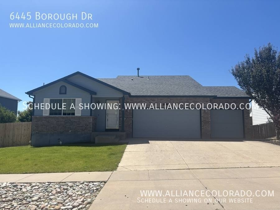 House for rent at 6445 Borough Dr, Colorado Springs, CO 80923