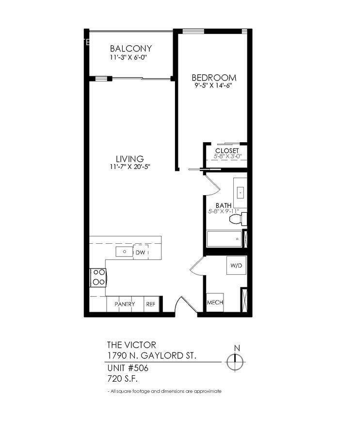Apartment for rent at 1790 N Gaylord St #506, Denver, CO 80206