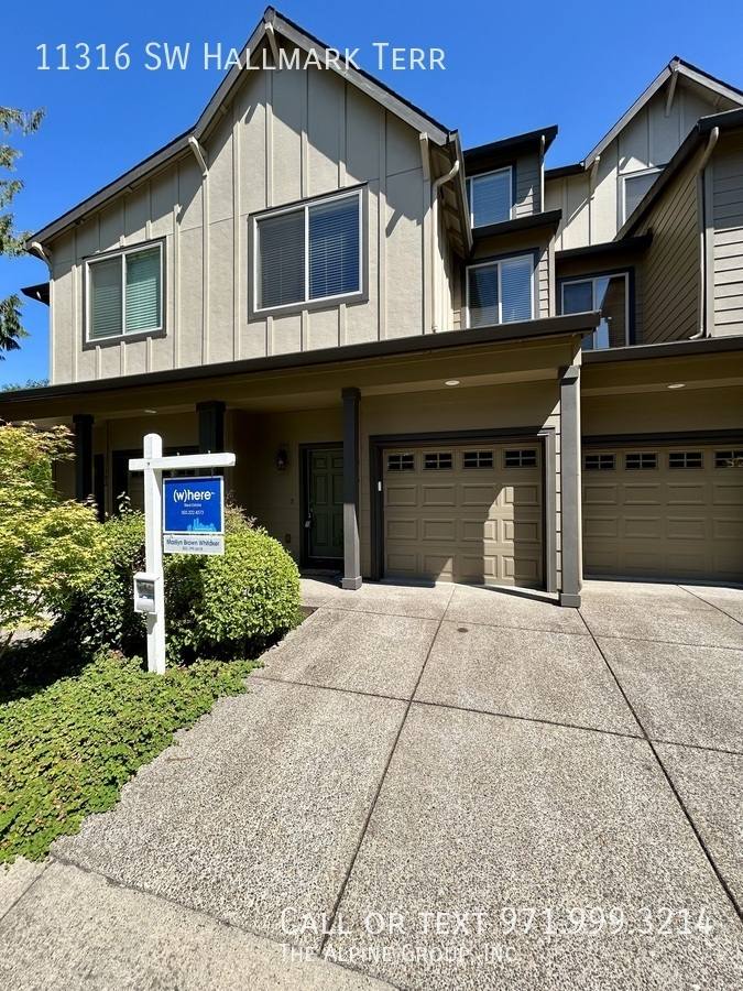 Townhouse for rent at 11316 SW Hallmark Terrace, Portland, OR 97223