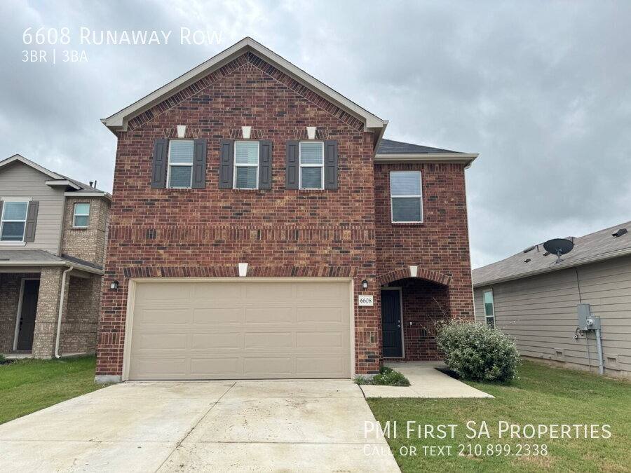 House for rent at 6608 Runaway Row, Converse, TX 78109