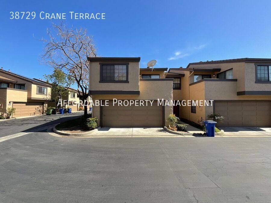Townhouse for rent at 38729 Crane Terrace, Fremont, CA 94536