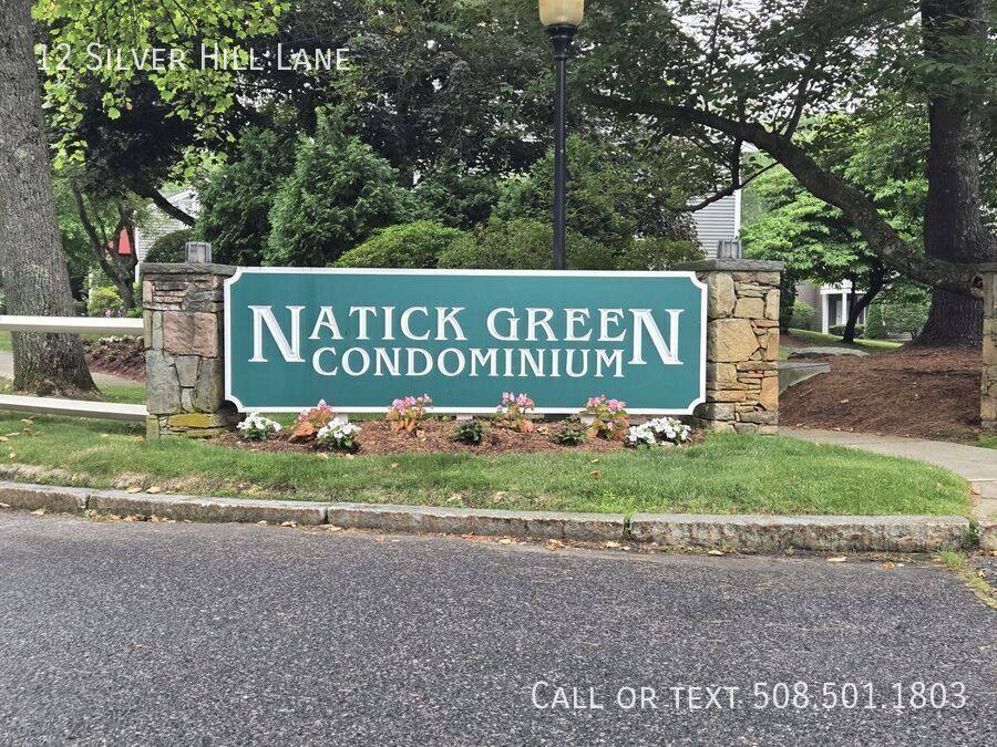Townhouse for rent at 12 Silver Hill Lane, Natick, MA 01760