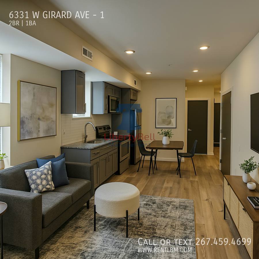 Apartment for rent at 6331 W Girard Ave #1, Philadelphia, PA 19151