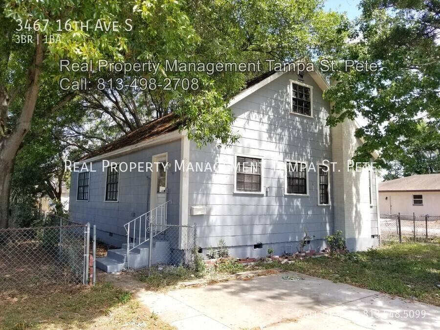 House for rent at 3467 16th Ave S, Saint Petersburg, FL 33711