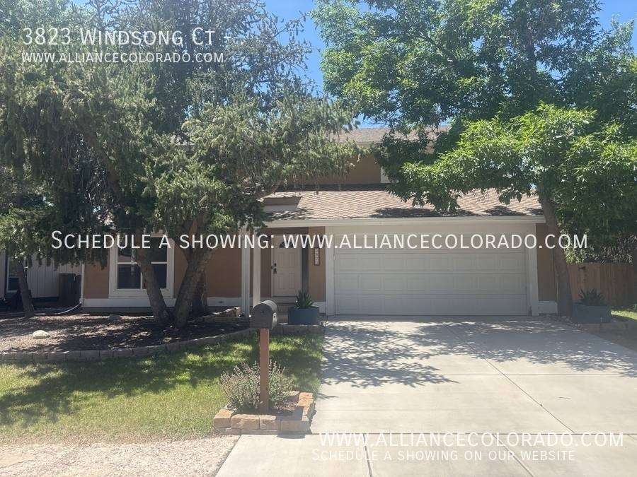 House for rent at 3823 Windsong Court, Colorado Springs, CO 80917