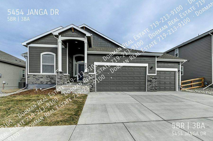 House for rent at 5454 Janga Dr, Colorado Springs, CO 80924