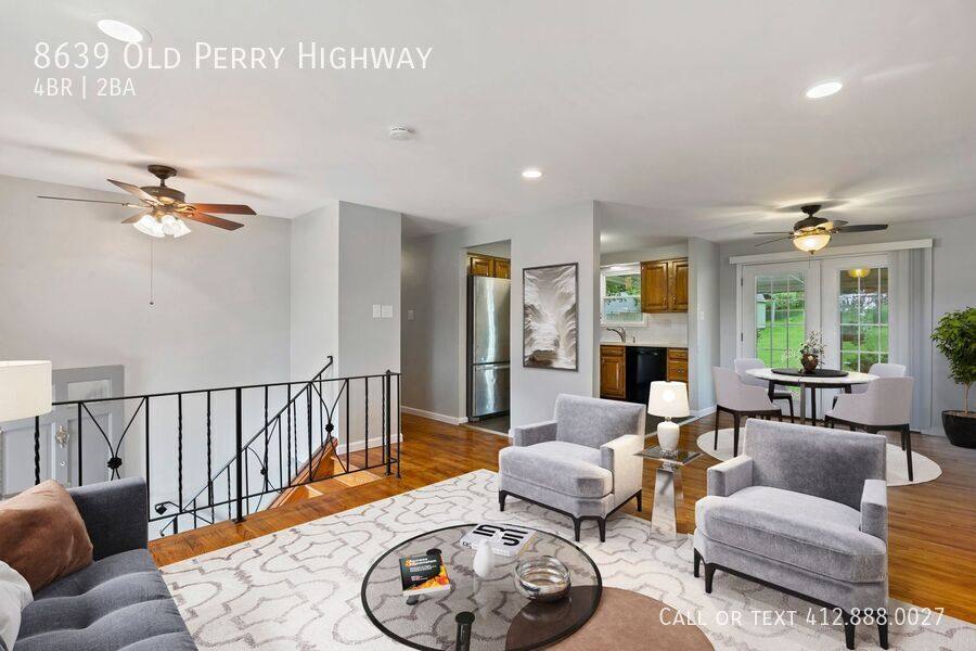 House for rent at 8639 Old Perry Highway, Pittsburgh, PA 15237