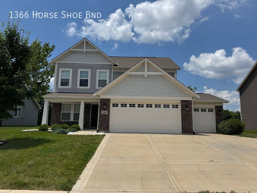 House for rent at 1366 Horse Shoe Bend, Greenwood, IN 46143
