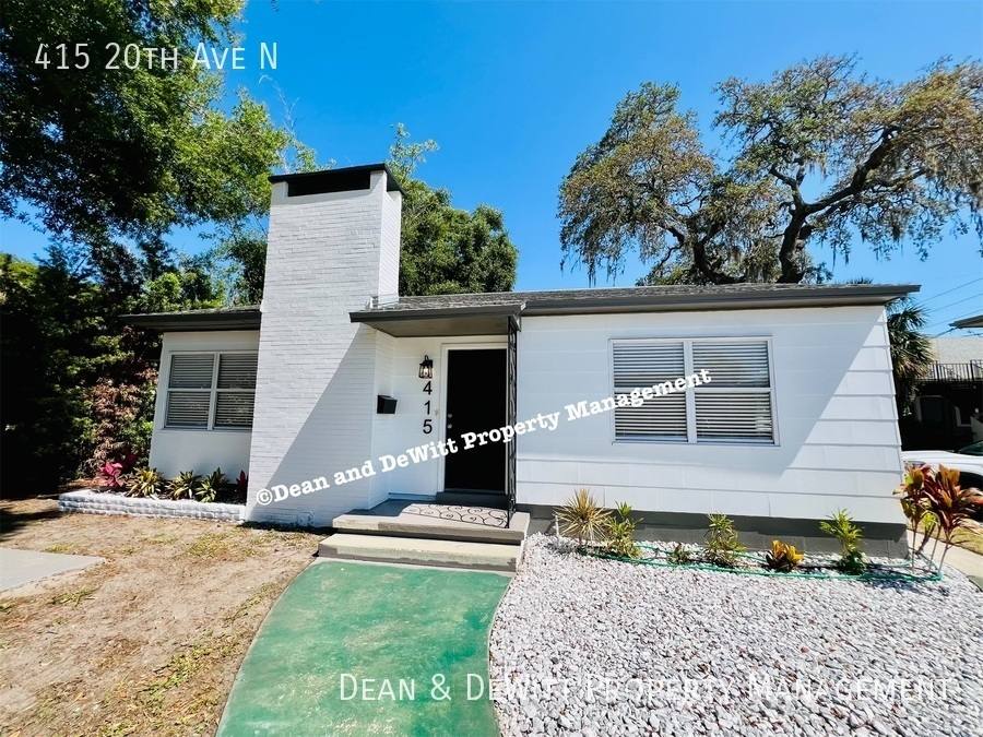 House for rent at 415 20th Ave N, Saint Petersburg, FL 33701