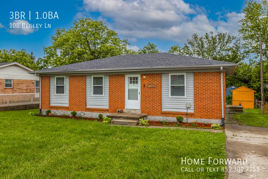 House for rent at 108 Begley Lane, Richmond, KY 40475