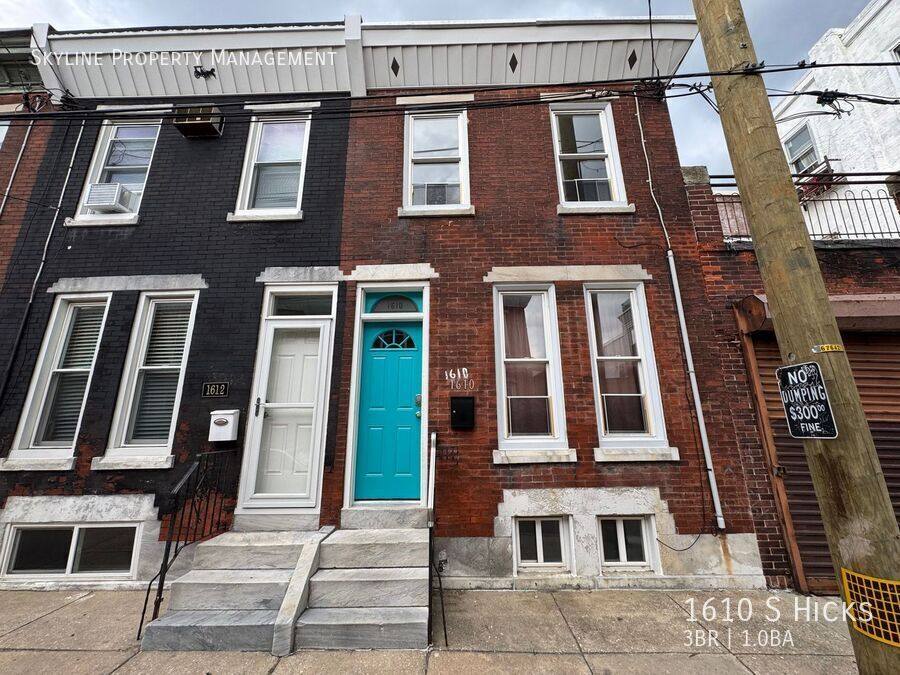 House for rent at 1610 S Hicks, Philadelphia, PA 19145