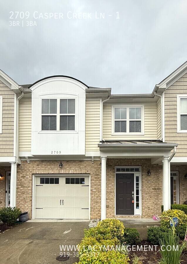 Townhouse for rent at 2709 Casper Creek Lane #1, Raleigh, NC 27616