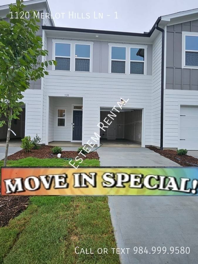 Townhouse for rent at 1120 Merlot Hills Lane #1, Durham, NC 27704