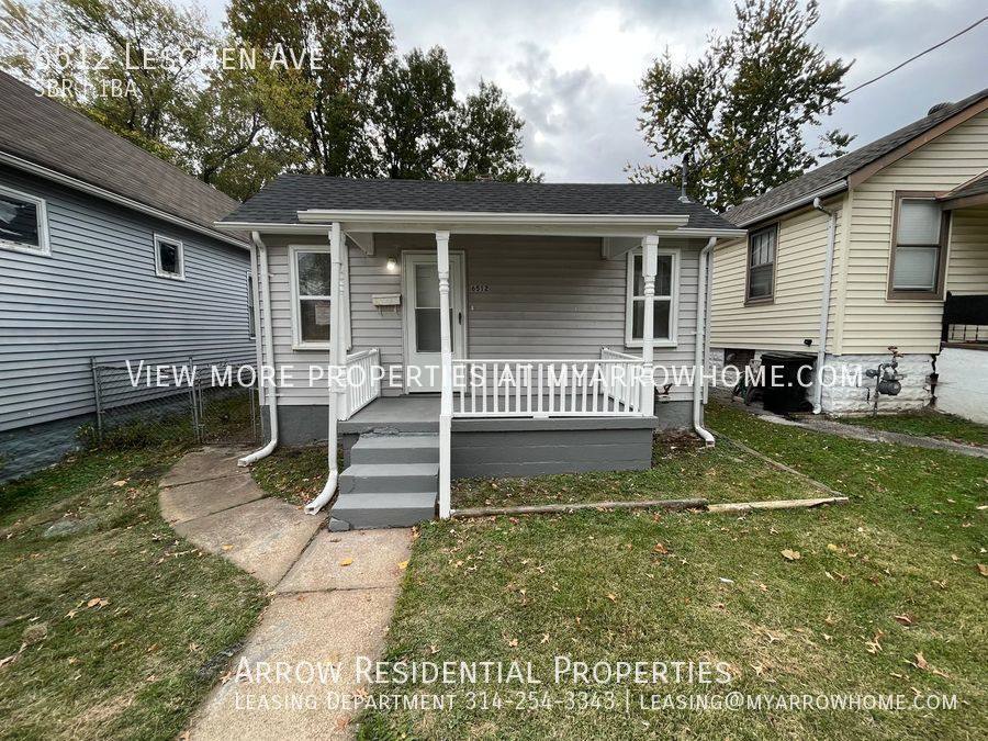 House for rent at 6512 Leschen Ave, Saint Louis, MO 63121