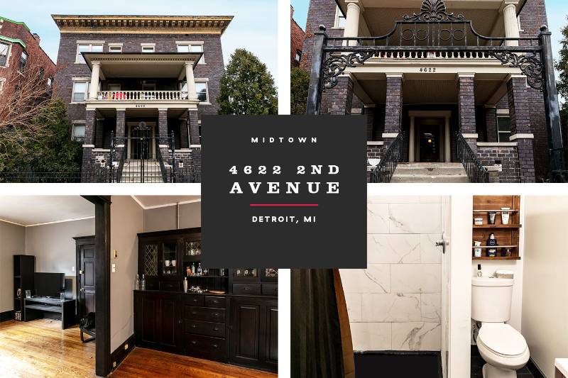 Apartment for rent at 4622 Second Ave #8, Detroit, MI 48201