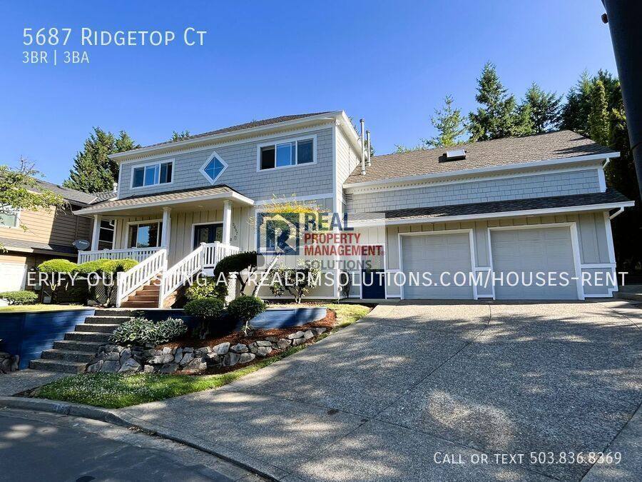 House for rent at 5687 Ridgetop Court, Lake Oswego, OR 97035