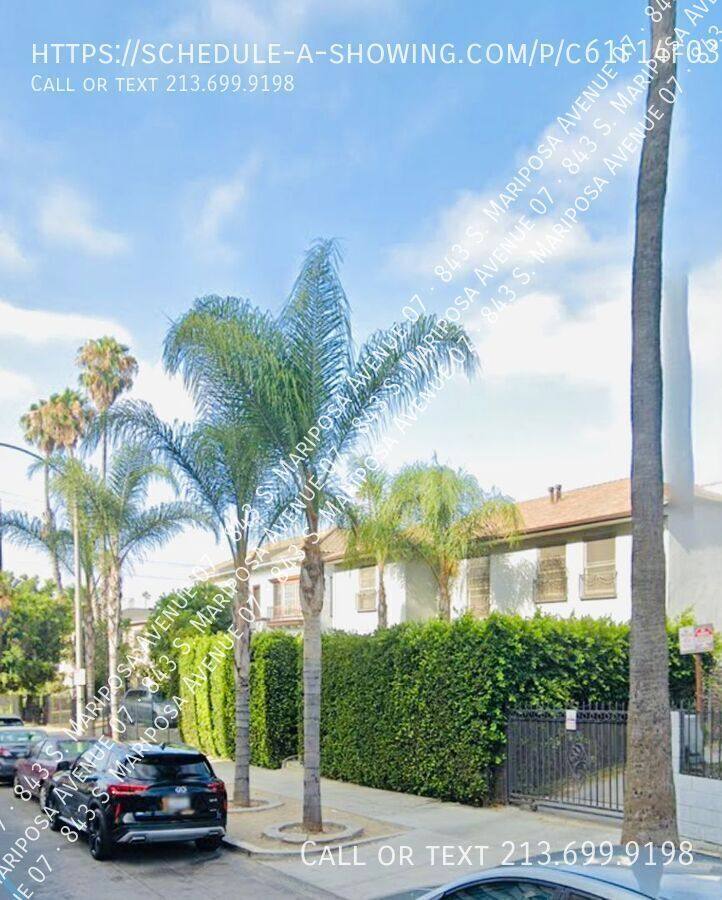 Apartment for rent at 843 S Mariposa Ave #7, Los Angeles, CA 90005