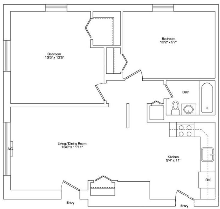 Apartment for rent at 59 Parkman St #2B, Allston, MA 02134