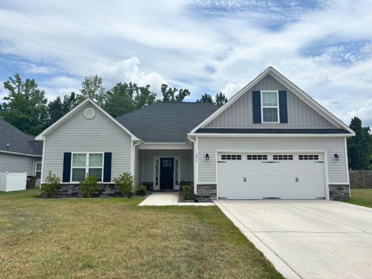 House for rent at 455 Water Wagon Trail, Jacksonville, NC 28546