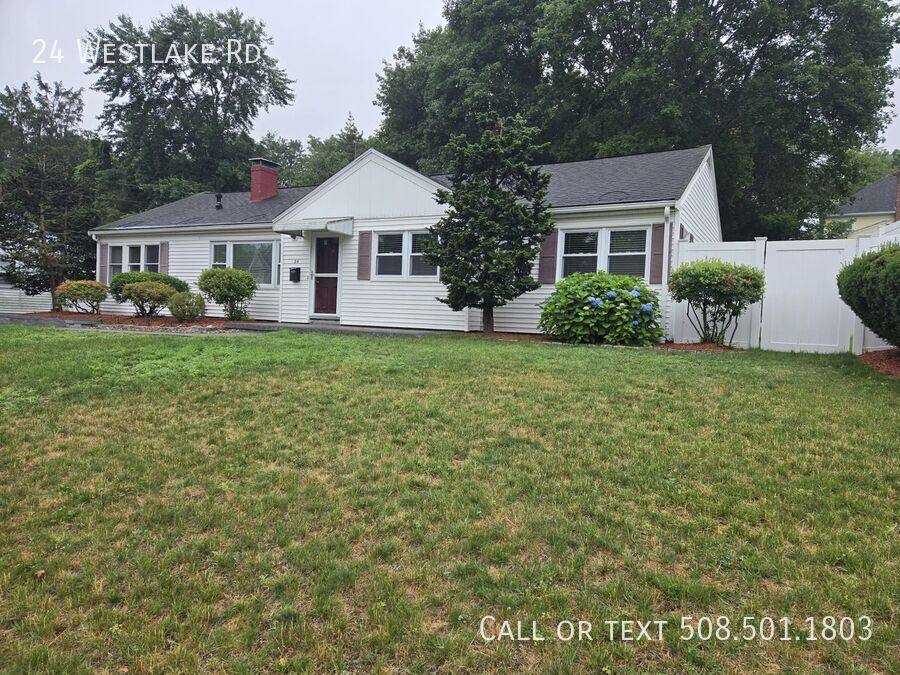 House for rent at 24 Westlake Rd, Natick, MA 01760