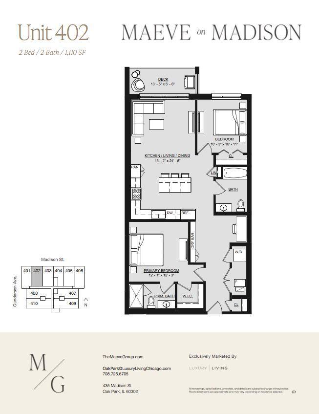 Apartment for rent at 435 Madison St, Oak Park, IL 60302