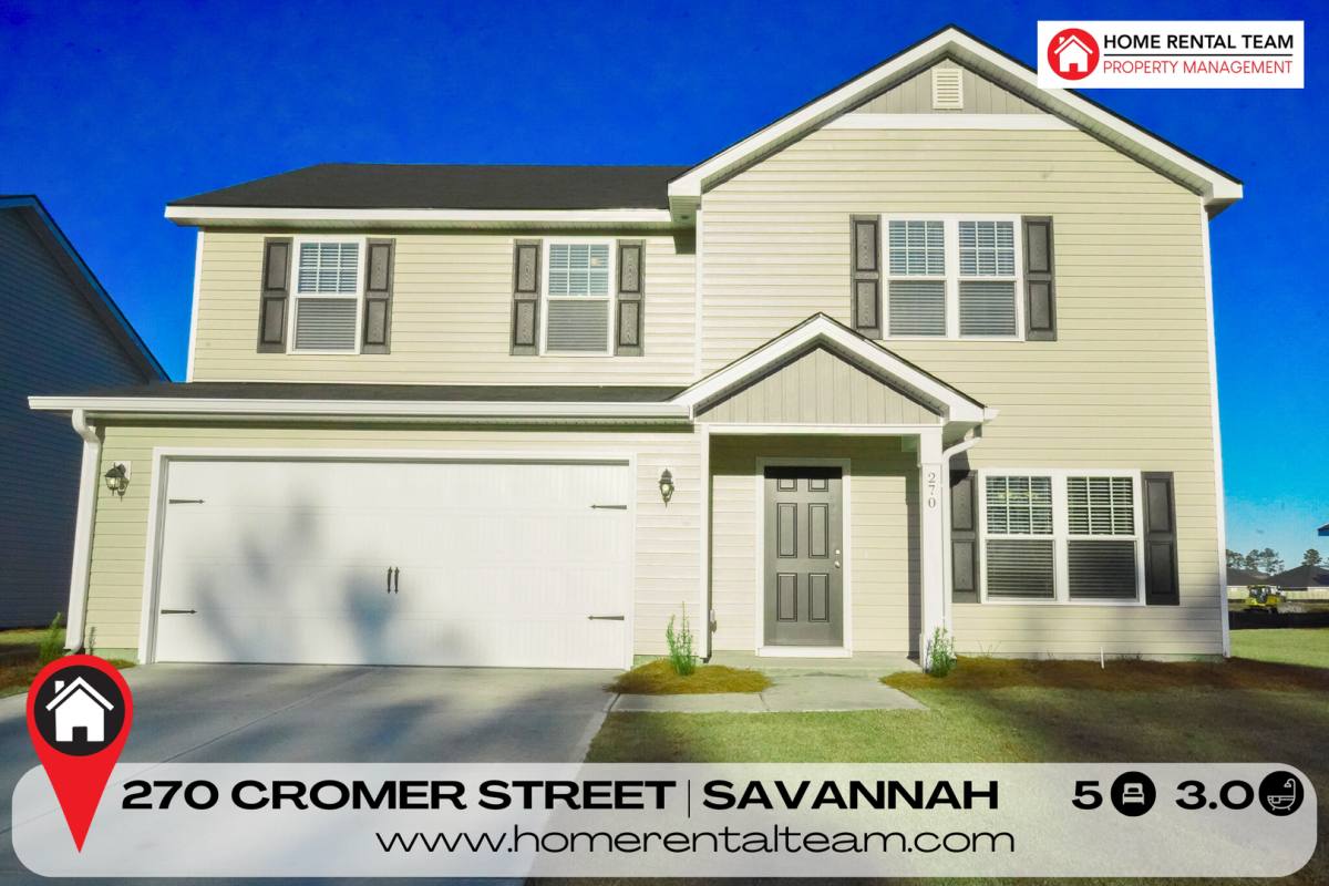 House for rent at 270 Cromer St, Port Wentworth, GA 31407