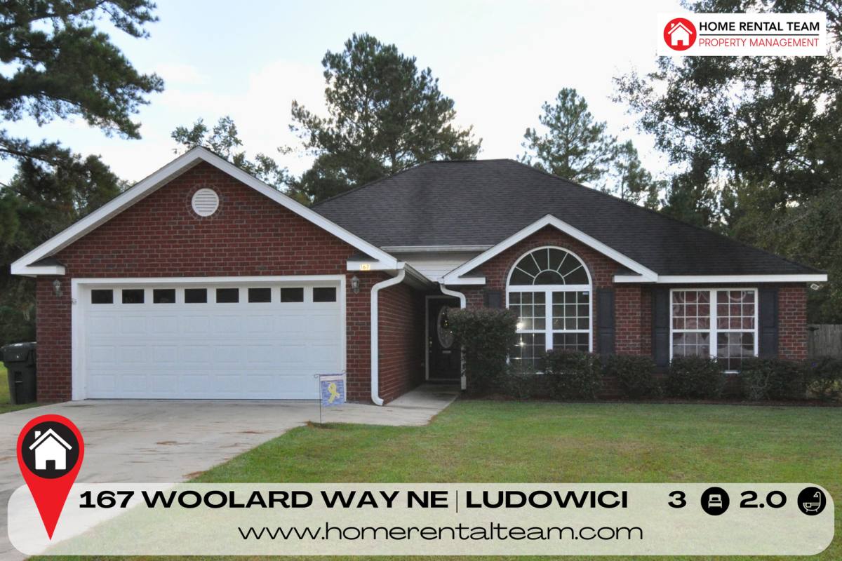 House for rent at 167 Woolard Way NE, Ludowici, GA 31316
