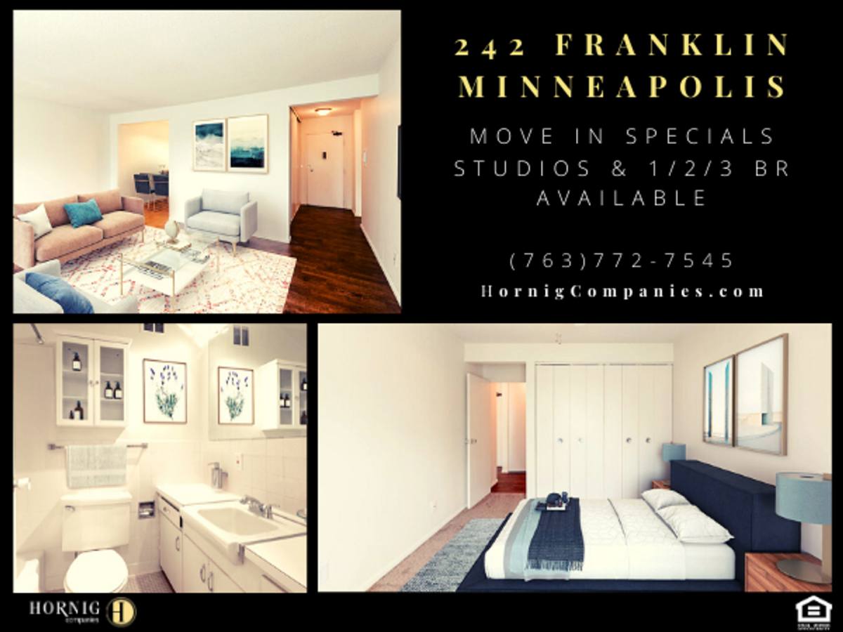 Apartment for rent at 242 W Franklin Ave, Minneapolis, MN 55404