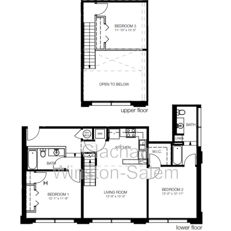 Apartment for rent at 101 E Sixth St, Winston Salem, NC 27101