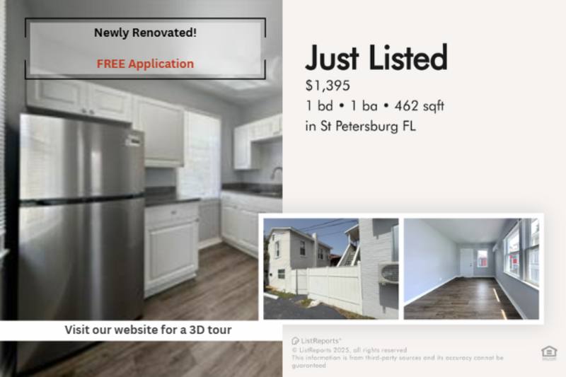 Apartment for rent at 711 18th Ave S, Saint Petersburg, FL 33705