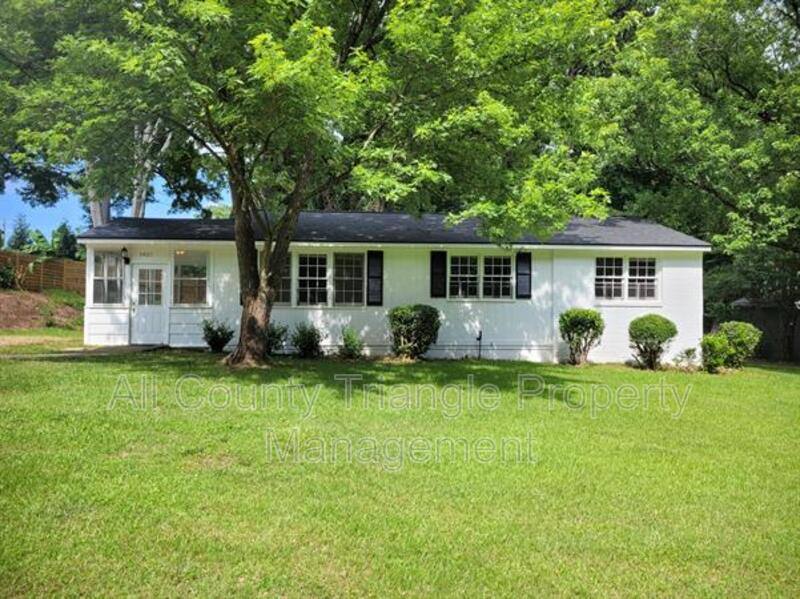 House for rent at 3405 Sioux Dr, Raleigh, NC 27609