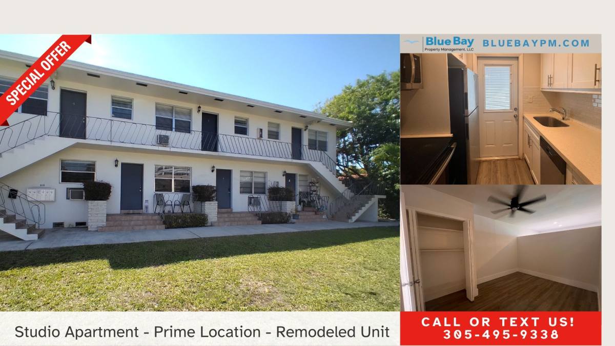 Apartment for rent at 215 Menores Ave, Miami, FL 33134