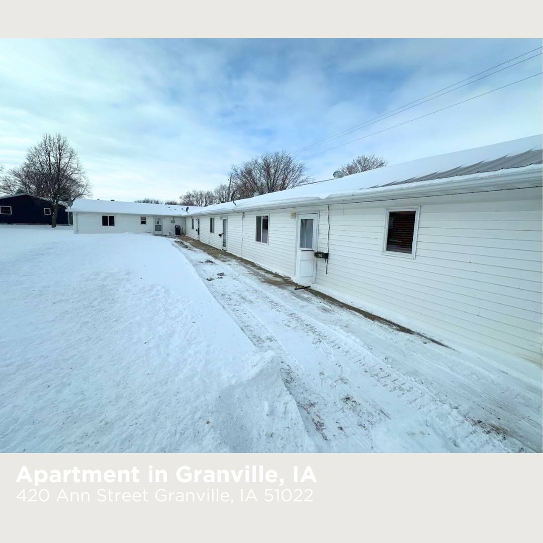 Apartment for rent at 420 Ann St, Granville, IA 51022