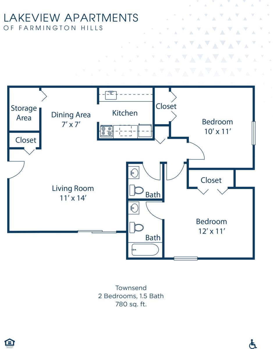 Apartment for rent at 23960 Middlebelt Rd, Farmington, MI 48336