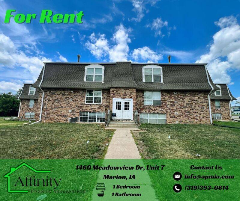 Apartment for rent at 1460 Meadowview Dr #7, Marion, IA 52302