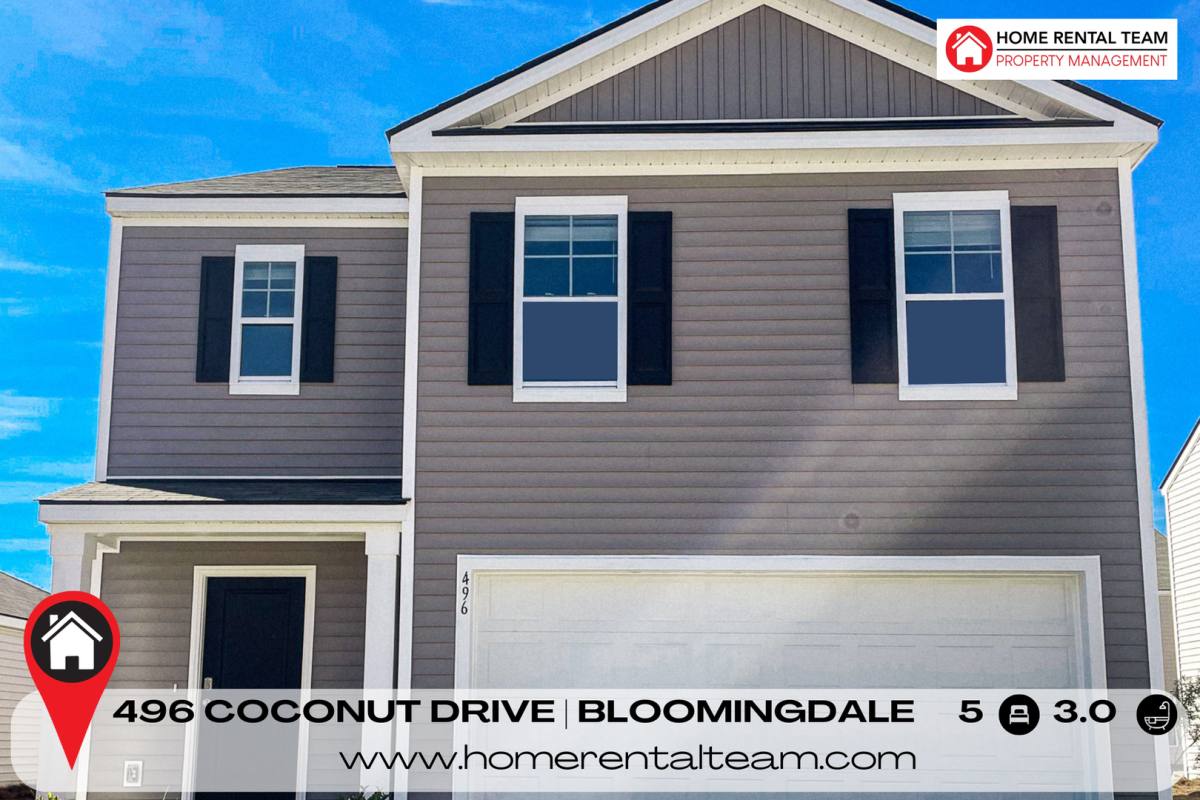House for rent at 496 Coconut Dr, Bloomingdale, GA 31302
