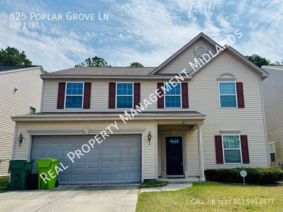 House for rent at 625 Poplar Grove Lane, Columbia, SC 29203