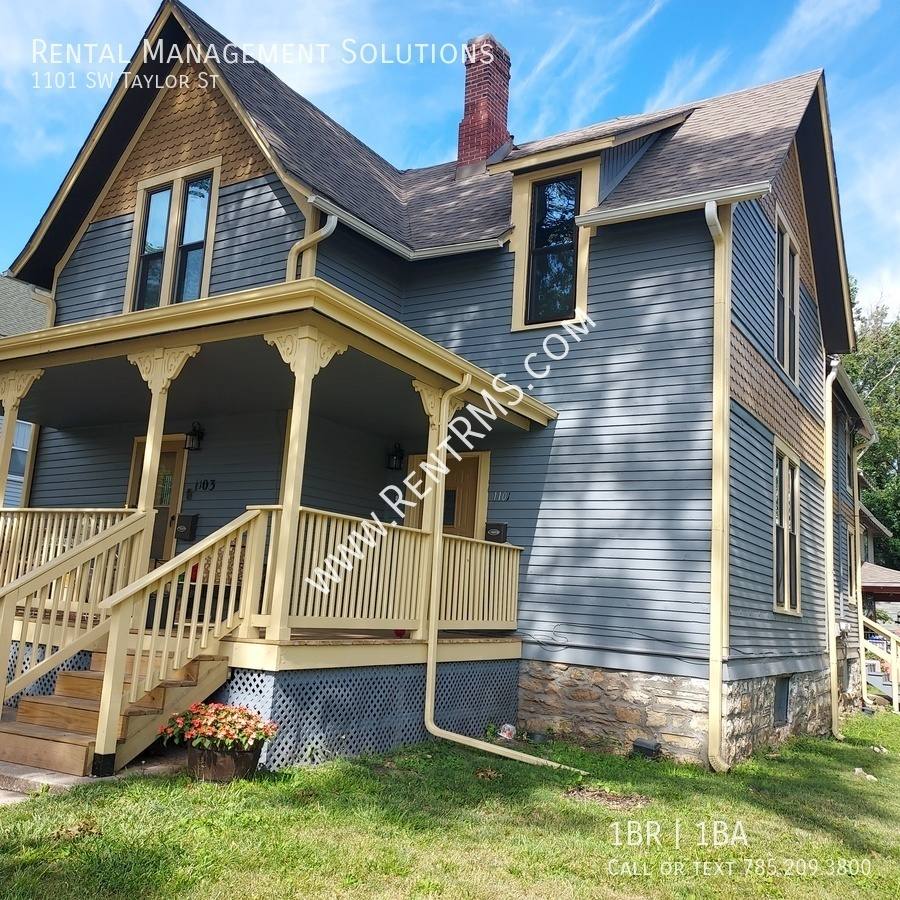 Apartment for rent at 1101 SW Taylor St, Topeka, KS 66612