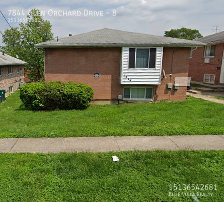 Apartment for rent at 7844 Glen Orchard Dr #B, Cincinnati, OH 45237