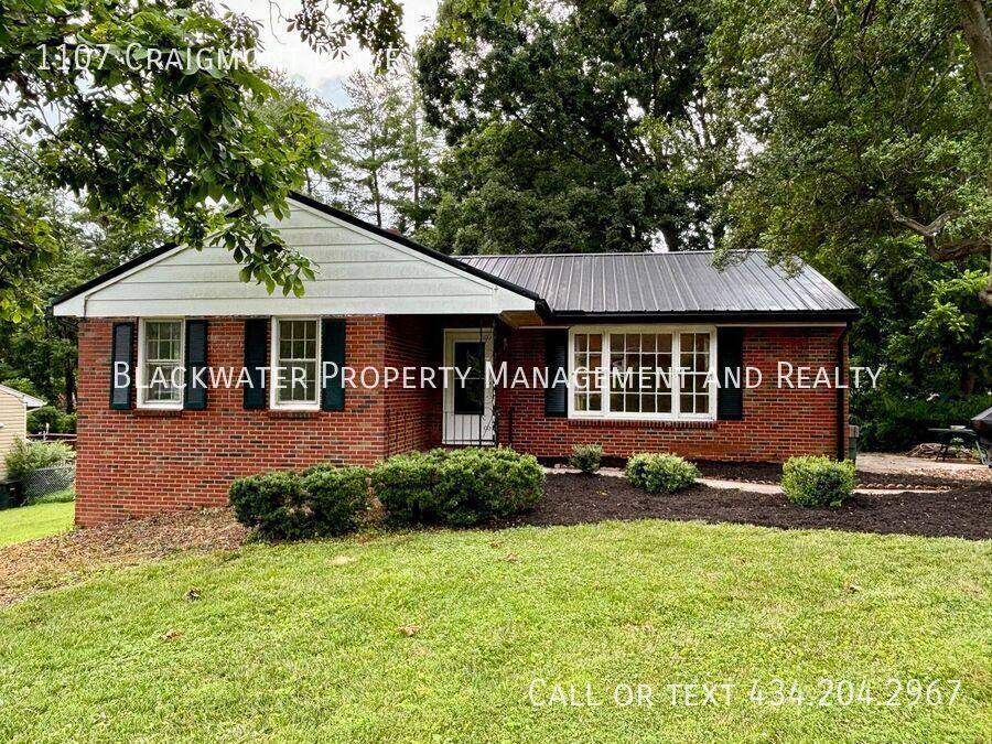 House for rent at 1107 Craigmont Dr, Lynchburg, VA 24501