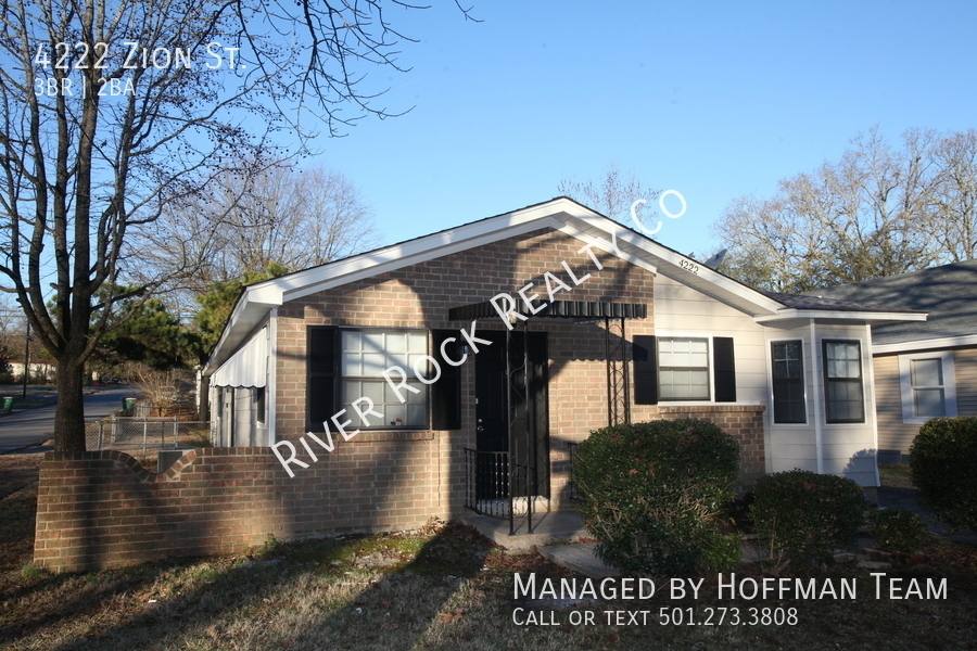 House for rent at 4222 Zion St, Little Rock, AR 72204