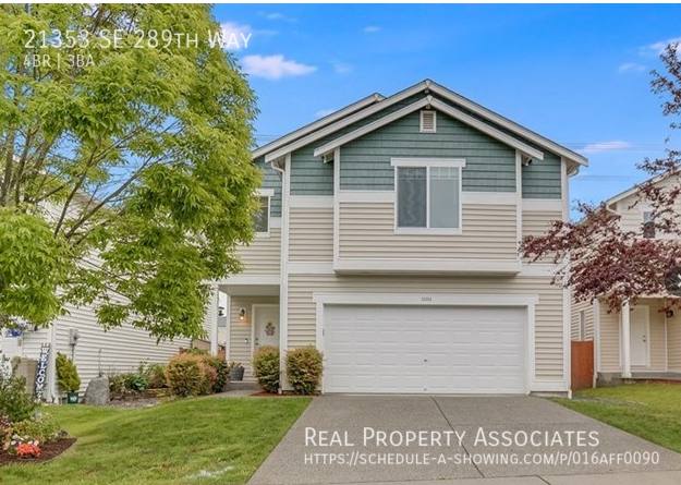 House for rent at 21353 SE 289th Way, Kent, WA 98042