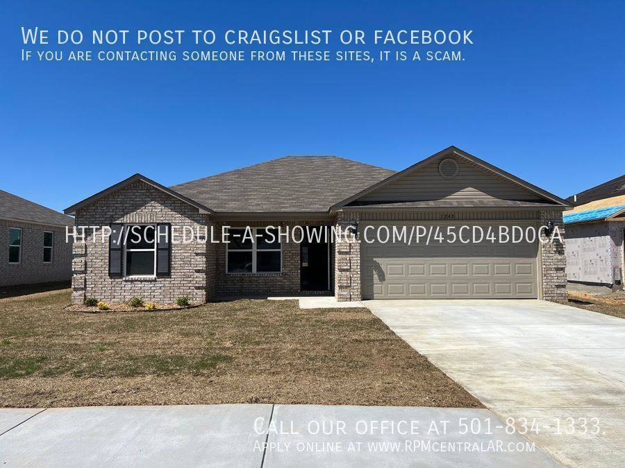 House for rent at 1240 Tsar Rd, Conway, AR 72034