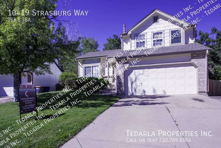 House for rent at 10419 Strasburg Way, Parker, CO 80134