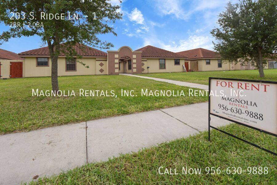 Apartment for rent at 203 S Ridge Lane #1, San Juan, TX 78589
