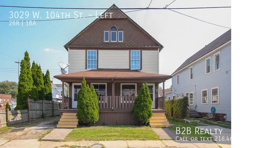 Apartment for rent at 3029 W 104th St #LEFT, Cleveland, OH 44111